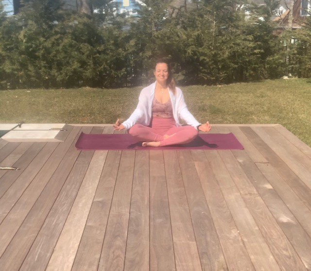 yoga easy sit